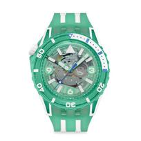 SCUBAQUA MEDUSAE Watch SSCU09L100 Unisex Adult Green [Swatch] žalia