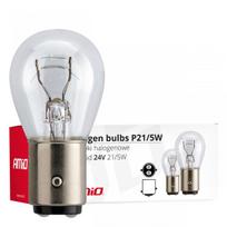 Halogen bulbs P21/5W BAY15D 24V 21W/5W 10 pcs. (E4) AMIO-01007
