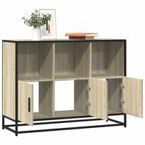 Chest of drawers, Sonoma Oak, 100X35X76 Cm, Wood-based material