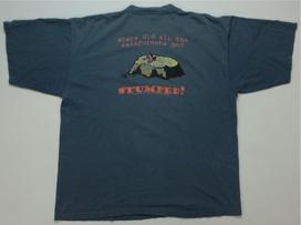 VTG ALORE Where Did The Rainforests Go Stumped Tree Frog T Shirt 90s SZ 2XL L