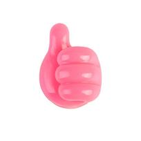 Thumb-Shaped Cable Organizer Storage Clips Glasses Cable Power Cord Charging Line Self Adhesive Mini Hook for Home Office Car
