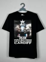 Anthony Joshua Carlos Takam Boxing UK Promo T Shirt Size XL Unisex T-Shirt XXL