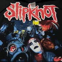 VTG Slipknot Nu Metal Y2K Graphic 90s Band Size L Single Stitch T-Shirt REPRINT Unisex T-Shirt S
