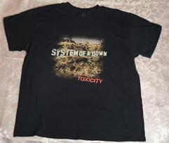 2001 System of a Down Size XL Vintage Style TShirt Y2K Rock Metal Music Punk Tee Unisex T-Shirt S