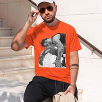 2026 New Model Hip Y2k Tops Graphic Cotton Print Short Sleeve Fashion Ist Ular Casual Loose Tshirt Unisex Tops S