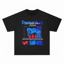 Perfect Blue Vintage T-Shirt Satoshi Kon Paprika Japanese Anime Manga HeavyWeight Cotton Tee Men T shirt New Tshirt Womens S