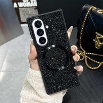 Dėklas, skirtas Samsung Galaxy Z Fold3 Fold4 Fold5 Fold6 Fold7, su MagSafe ir PU spalvingais smūgiams atspariais telefono apsauginiais krašteliais Galaxy Z Fold7 ruda