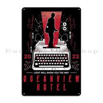 003 Alan Wake 2 90s Horror Game Dont Write Alan Wake in The Taken Metal Plaque Cinema Plaques Design Cave Tin Sign Poster 20x30cm（7.8x11.8inch）