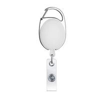 Retractable Reel ID Badge Lanyard Name Tag Key Card Holder Belt Clip