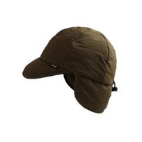 Thick Windproof Trapper Hat Warm Down Hat for Cold Weather Solid Color