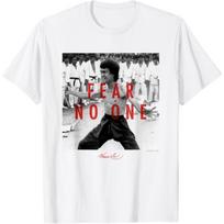Bruce Lee Fear No One Enter The Dragon Scene T-Shirt S balta