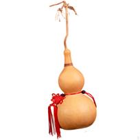 Dried Pumpkin Pendant, Photography Props, Portable Chinese Knot Crafts for Garden, Office, 10 to 12cm