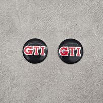 For VW Volkswagen Jetta MK5 Golf 65mm VW GTI Car Wheel Center Caps 14mm Car Key Emblem Fender Side Sticker Rear Trunk Badge GTI