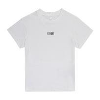 MaiSon Margiela Women S T ShirT Mm6 Numbering Logo paTch S52gc0327 M20170 S52GC0327 M20170 101 (XS)