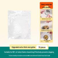 Aquarium & Kitchen Anti-Clog Filter Net for Sinks and Drains