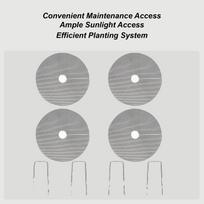 4pcs Plant Pot Soil Protection Cover Cuttable Planter Mesh From Animals Soil Protector Covers For Garden Flower Tomato Bonsai CN