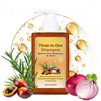 300ml Restoring Shampoo, 3-in-1 Formula with Batana Oil, Rosemary & Onion – Moisturizing & Strengthening for Luster, 1pc One Size