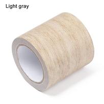 5M/Roll Furniture Adhensive Duct Tape Realistic Wood Grain Repair Renovation Skirting Line Floor Sticker Home Decor Accessories 5.7cm&5m