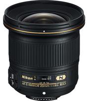 Nikon NIKKOR 20mm ED prime lens AFS20 AF-S f/1.8G 1.8G