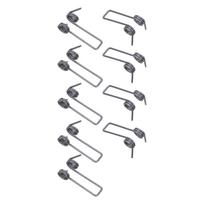 9Pcs Double Coil Torsion Spring Stainless Steel Heavy Duty 2 Coils for Fan Base Lighting Fixture Accessories Steel Spring other