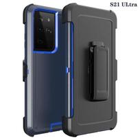 Armor Otter Case for Samsung Galaxy S26 S23 S22 S21 S20 S24 Ultra A17 A07 S25 edge Heavy Duty Shockproof +Belt Clip Box Case For Galaxy A17