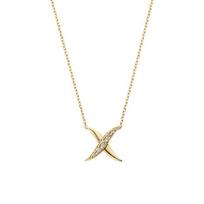 Necklace K18 Yellow Gold Diamond AGVN659645DI [Vendome Aoyama] [Official]