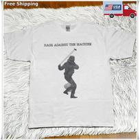 Rage Against The Machine 1999 Tour T-shirt, White Cotton T-shirt Size S-5XL M