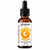 Yican Vitamin C & Hyaluronic Acid Face Serum, For Clear and Glowing Skin 30ml 30ml