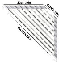 Roll Up Triangle Dish Drying Rack Kitchen Sink Organizer Corner Over the Sink Sponge Rag Holder Foldable Stainless Steel Drainer