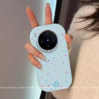 Creative Star Silicone Phone Case Vivo X300 Pro X200 X100 Series Slim Anti-Slip Shockproof Cover In Multiple Colors vivo X300