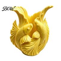 Unique Housewarming Gift Idea 3D Printed Pen Holder, Fairies Desktop Organizer for Pens, Pencils, Makeup Brushes, Dreamy Fairy Tabletop Ornament A