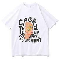 Cage The Elephant Art Print White T-shirt S