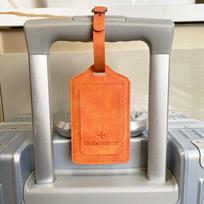 Tag PU Leather Handbag Label Boarding Pass Travel Accessories Luggage Tag Airplane Suitcase Tag