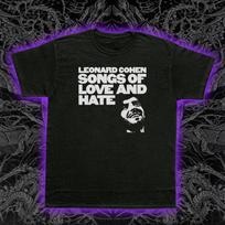 Leonard Cohen Songs of Love and Hate T-Shirt Fan Gift Music Tee S-3XL New XL