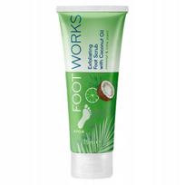 Avon - Foot Works Exfoliating Foot Scrub with Coconut and Lime Scent 75ml