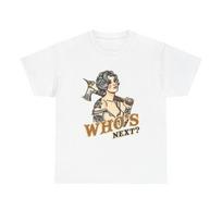 Who's Next Graphic T Shirt Women's Cotton Tee BRAND NEW XXL