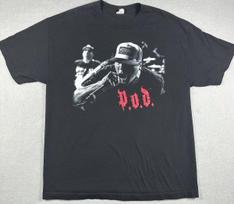 Vintage P.O.D POD Payable on Death Punk T Shirt Alstyle Tag Size Extra Large Unisex T-Shirt XXXXL