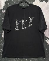 Skateboarding Skeleton Kickflip Graphic Shirt Preowned Condition Size Large Unisex T-Shirt L