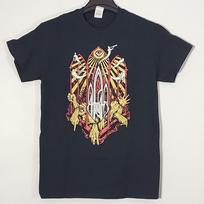 AT THE GATES Eye in the Sun S SMALL Official T-Shirt Black Mens Band Logo Unisex T-Shirt L