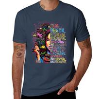 I Am Black Unisex Black History Month Melanin Afro Love Beautiful Magic Unapologetic Tshirt S