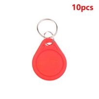 10 vnt 125 khz tik skaitymo Rfid Rfid Tk4100 Em4100 išmaniojo lusto artumo raktų pakabos išmaniosios saugios durų prieigos ID raktų pakabuko žetono žyma L