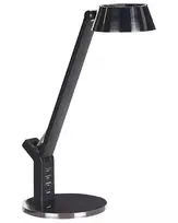 LED stalinė lempa CHAMAELEON su USB jungtimi, metalinė, žalvario spalvos