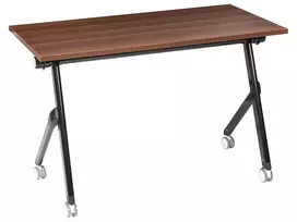 Sulankstomas rašomasis stalas BENDI tamsiai rudas 120 cm 60 cm