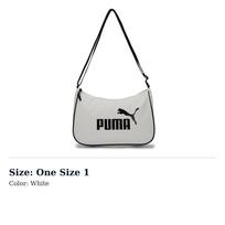 PUMA Fabric Handbag, Shoulder Bag Unisex White 079372-02 One Size 1