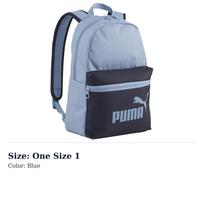 PUMA Phase Polyester Backpack Regular Kids Blue 091439 One Size 1