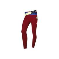 Nike One Luxe Dri-FIT Logo Cross Elastic Band Tight Shark Fitness Pants Women Pants Dark-Red CJ3386-677 L