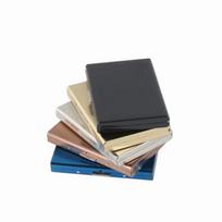 Stainless Steel Anti-Magnetic Accordion Card Case with RFID Shielding, 6 Card Slots for Credit and Business Cards Gold