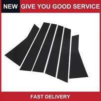 6 Pcs Door Pillar Window Trim for Jeep Cherokee 14- Black New