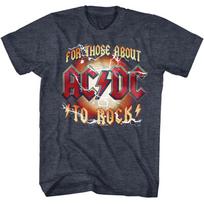 ACDC For Those About To Rock Men's T Shirt Unisex T-Shirt XL