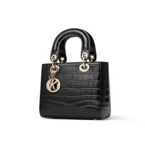 Leather bag winter new leather messenger bag big-name fashion bag women's diagonal shoulder bag 19*9*16